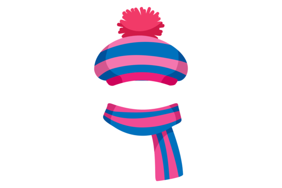 Color Stripe Headdress Graphics for Crafts