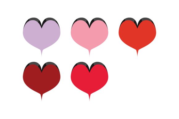 Love Color and Black Graphics for Crafts