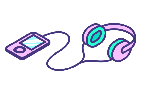 Music Mp3 Player Graphics & Illustrations