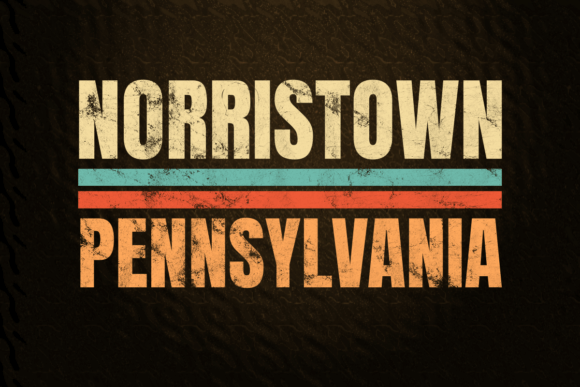 Norristown PA Retro Color Graphics & Crafts