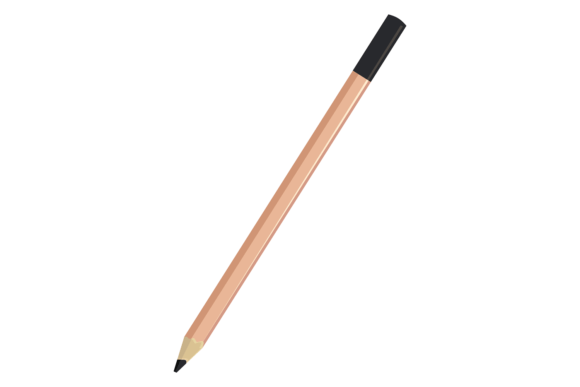 Pencil Color Icon: School Graphics & Illustrations
