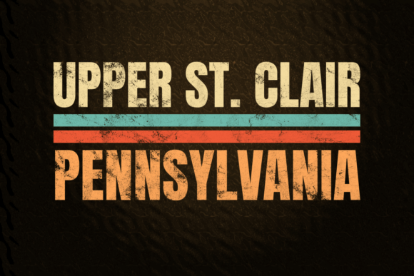 Upper St. Clair Retro Color Graphics